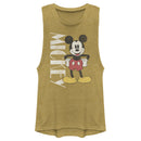 Junior's Mickey & Friends Large 90's Festival Muscle Tee