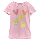 Girl's Mickey & Friends Mickey Mouse Fruit Silhouettes T-Shirt