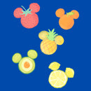 Boy's Mickey & Friends Mickey Mouse Fruit Silhouettes T-Shirt