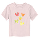 Toddler's Mickey & Friends Assorted Fruit Silhouettes T-Shirt