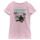 Girl's Mickey & Friends Mickey Mouse Summer Vibes T-Shirt
