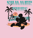Girl's Mickey & Friends Mickey Mouse Summer Vibes T-Shirt