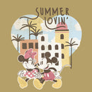 Junior's Mickey & Friends Mickey and Minnie Summer Lovin Festival Muscle Tee