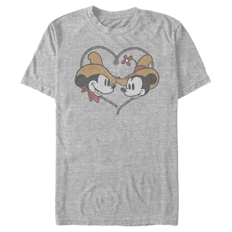 Men's Mickey & Friends Retro Cowboy Lovers T-Shirt