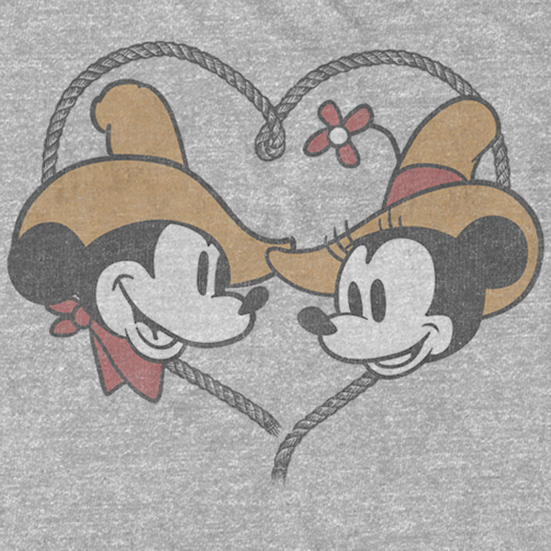 Men's Mickey & Friends Retro Cowboy Lovers T-Shirt