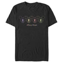 Men's Mickey & Friends Neon Outline T-Shirt