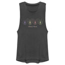 Junior's Mickey & Friends Neon Outline Festival Muscle Tee