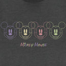 Junior's Mickey & Friends Neon Outline Festival Muscle Tee