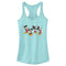 Junior's Mickey & Friends Lineup Racerback Tank Top