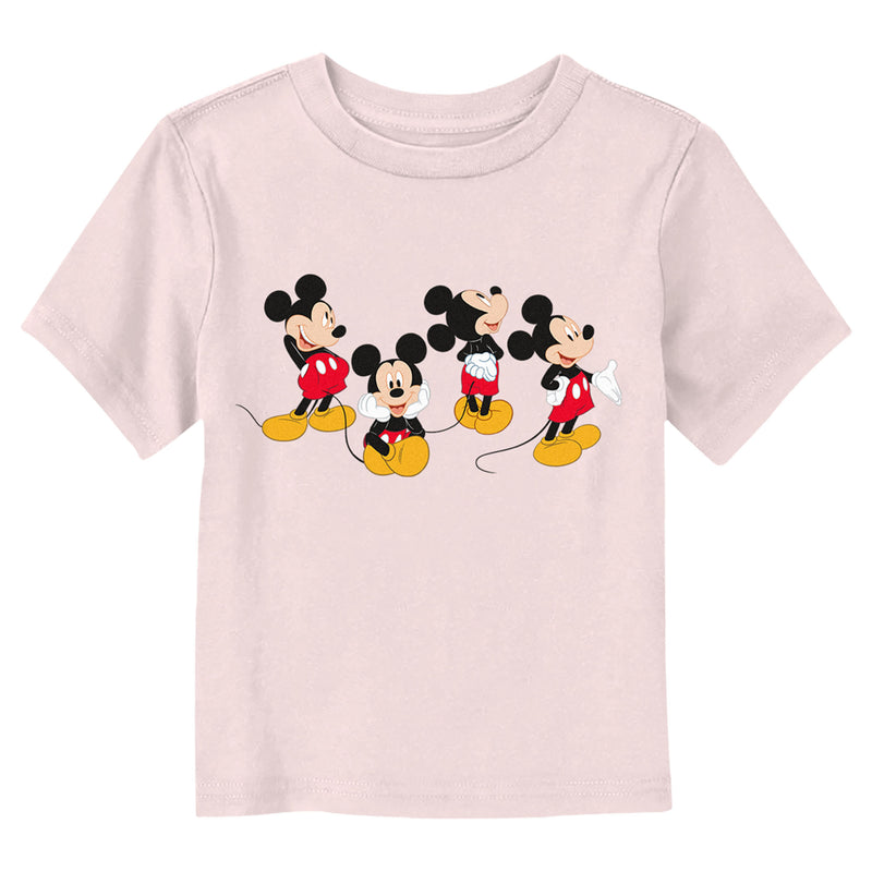 Toddler's Mickey & Friends Cute Poses T-Shirt