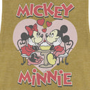 Junior's Mickey & Friends Distressed Sundae Date Festival Muscle Tee