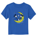 Toddler's Mickey & Friends Couple on the Moon T-Shirt