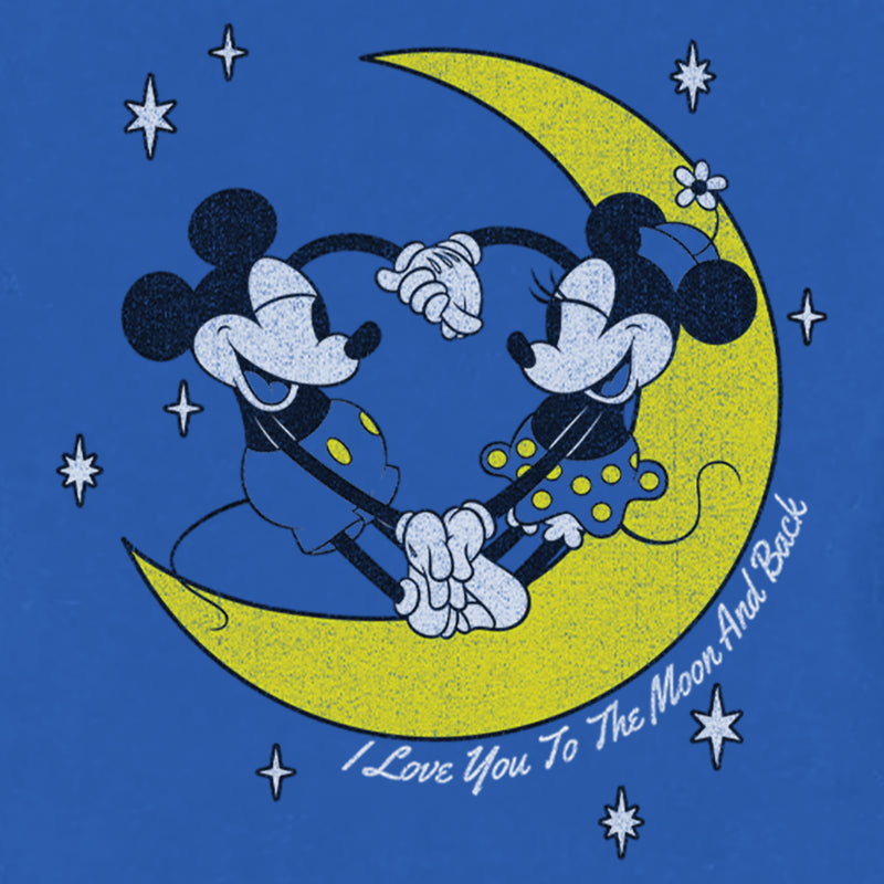 Toddler's Mickey & Friends Couple on the Moon T-Shirt