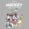 Boy's Mickey & Friends Mickey and Friends Retro Group T-Shirt