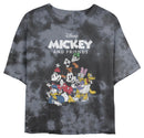 Junior's Mickey & Friends Distressed Squad T-Shirt