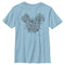 Boy's Mickey & Friends Mickey Mouse Foliage Silhouette T-Shirt