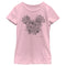 Girl's Mickey & Friends Mickey Mouse Foliage Silhouette T-Shirt