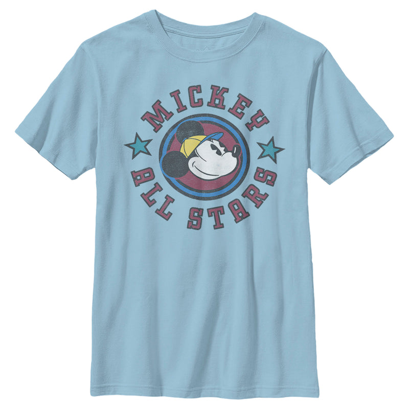 Boy's Mickey & Friends Mickey Mouse All Stars T-Shirt
