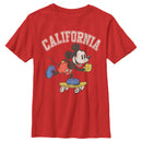 Boy's Mickey & Friends Mickey Mouse California Skateboard T-Shirt