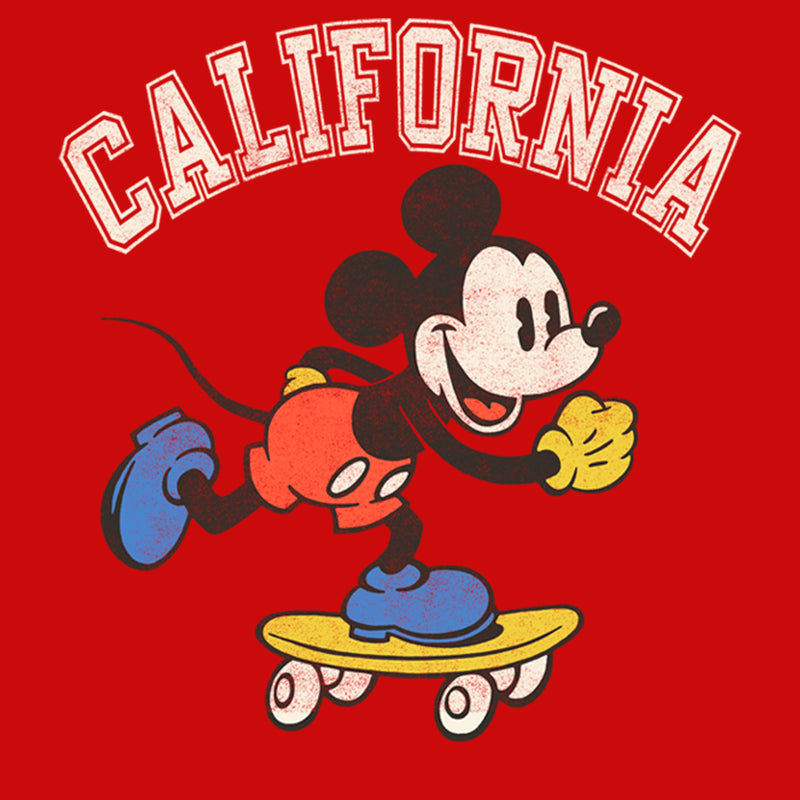 Boy's Mickey & Friends Mickey Mouse California Skateboard T-Shirt