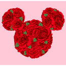 Girl's Mickey & Friends Mickey Mouse Rose Silhouette T-Shirt