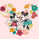 Toddler's Mickey & Friends Couple Flower Logo T-Shirt