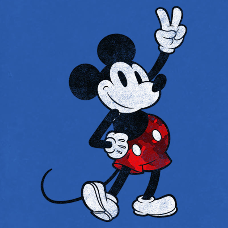 Toddler's Mickey & Friends Retro Mickey Peace Sign T-Shirt