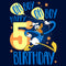 Boy's Mickey & Friends Donald Duck Oh Boy Happy 5th Birthday T-Shirt