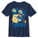 Boy's Mickey & Friends Donald Duck Oh Boy Happy 6th Birthday T-Shirt