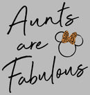 Junior's Mickey & Friends Aunts Are Fabulous T-Shirt