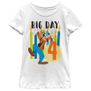 Girl's Mickey & Friends Goofy 4th Big Day T-Shirt