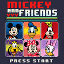 Toddler's Mickey & Friends Retro 8-Bit Portraits T-Shirt