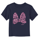 Toddler's Minnie Mouse Pink Camouflage Bow T-Shirt