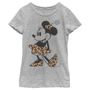 Girl's Minnie Mouse Leopard Outfit T-Shirt