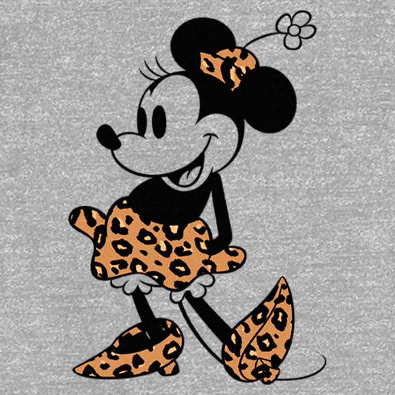 Toddler's Minnie Mouse Cheetah Outfit T-Shirt