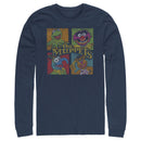 Men's The Muppets Character Panels Long Sleeve Shirt