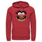 Men's The Muppets Animal Costume Pull Over Hoodie