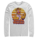 Men's The Muppets Fozzie Retro Bear Long Sleeve Shirt