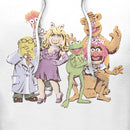 Men's The Muppets Group Shot Pull Over Hoodie