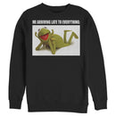 Men's The Muppets Kermit Meme Sweatshirt