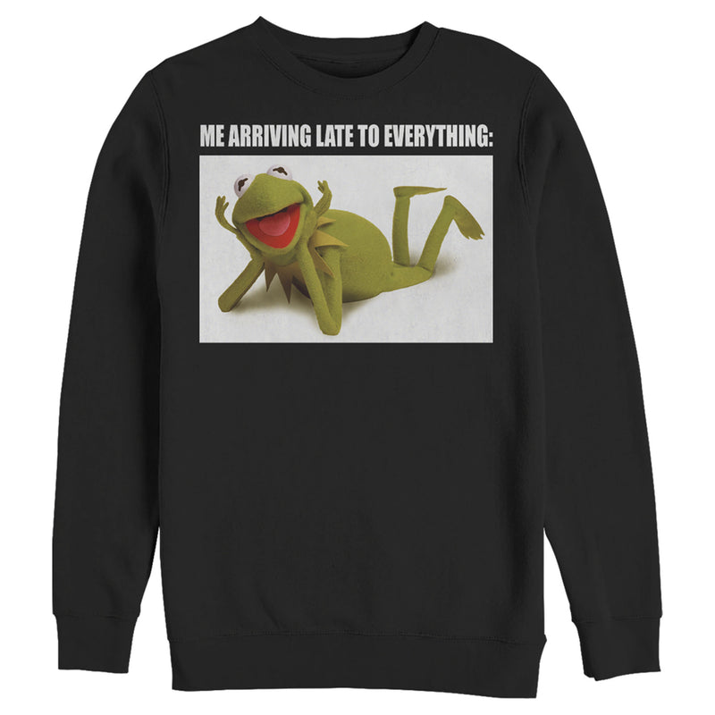 Men's The Muppets Kermit Meme Sweatshirt