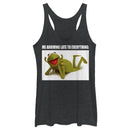 Women's The Muppets Kermit Meme Racerback Tank Top