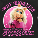 Men's The Muppets Miss Piggy Accessorize Long Sleeve Shirt