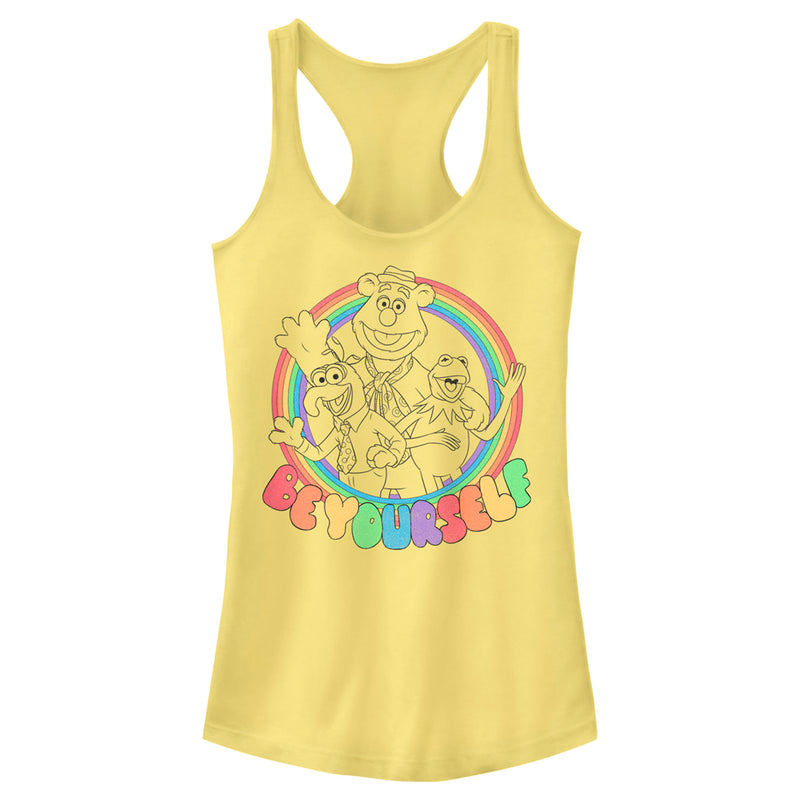 Junior's The Muppets Be Yourself Racerback Tank Top