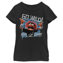 Girl's The Muppets Animal Go Wild T-Shirt