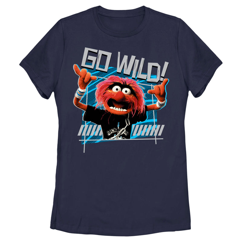 Women's The Muppets Animal Go Wild T-Shirt