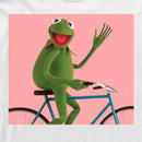 Men's The Muppets Kermit Bike Wave Long Sleeve Shirt