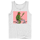 Men's The Muppets Kermit Bike Wave Tank Top