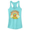 Junior's The Muppets Kermit Retro Green Racerback Tank Top