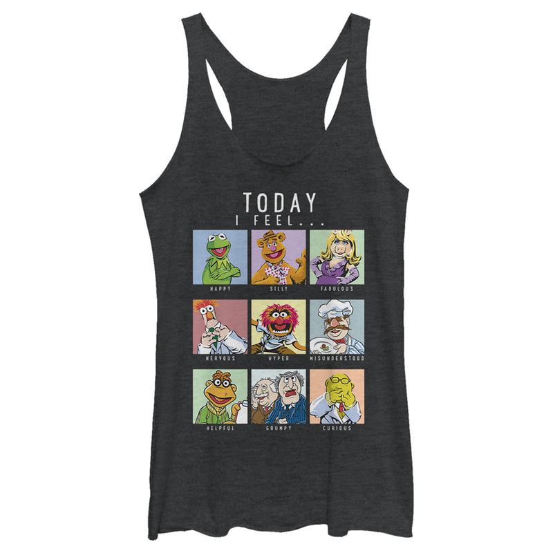 Women's The Muppets Mood Chart Racerback Tank Top